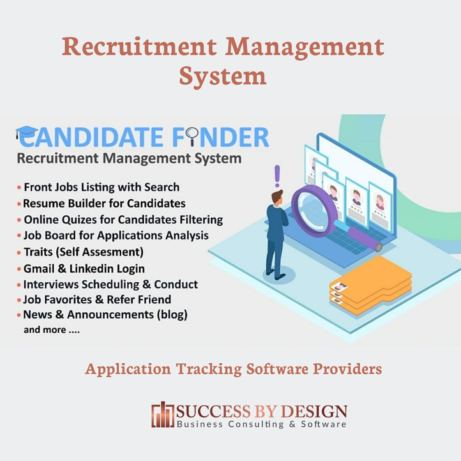 Recruitment Management System for Application Tracking