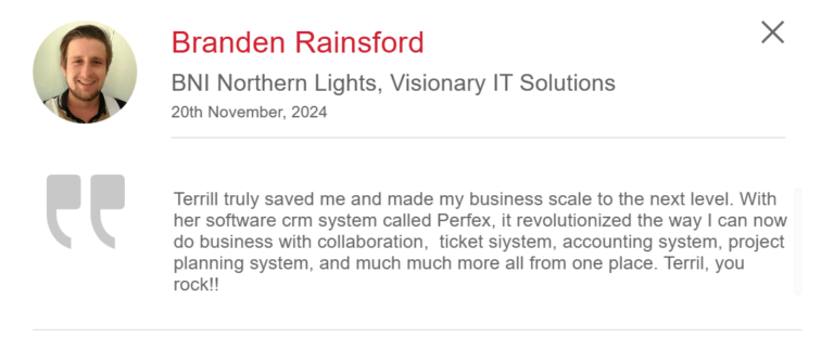 PERFEX CRM BNI REVIEW 2025